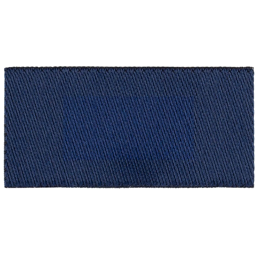 Лейбл тканевый Epsilon, XXS, темно-синий-1