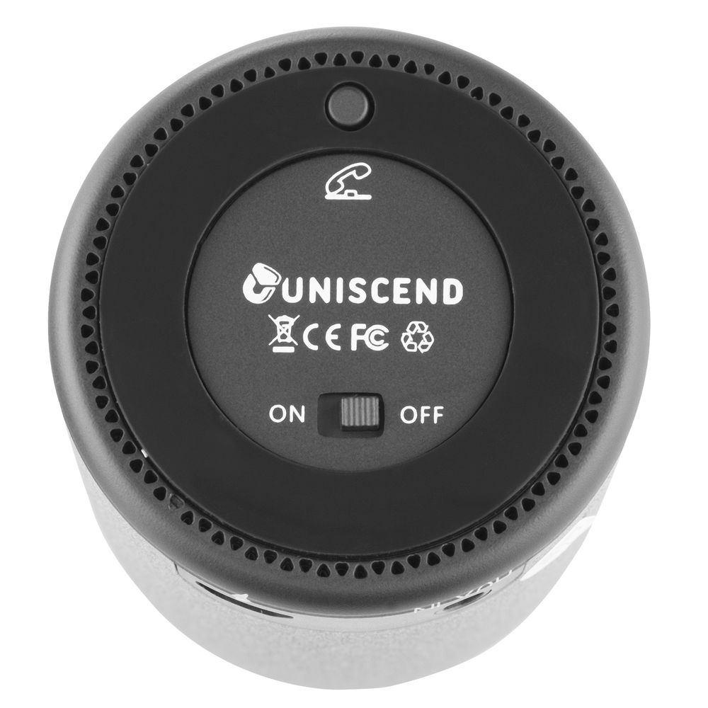 Беспроводная колонка Uniscend Grinder, серая-4