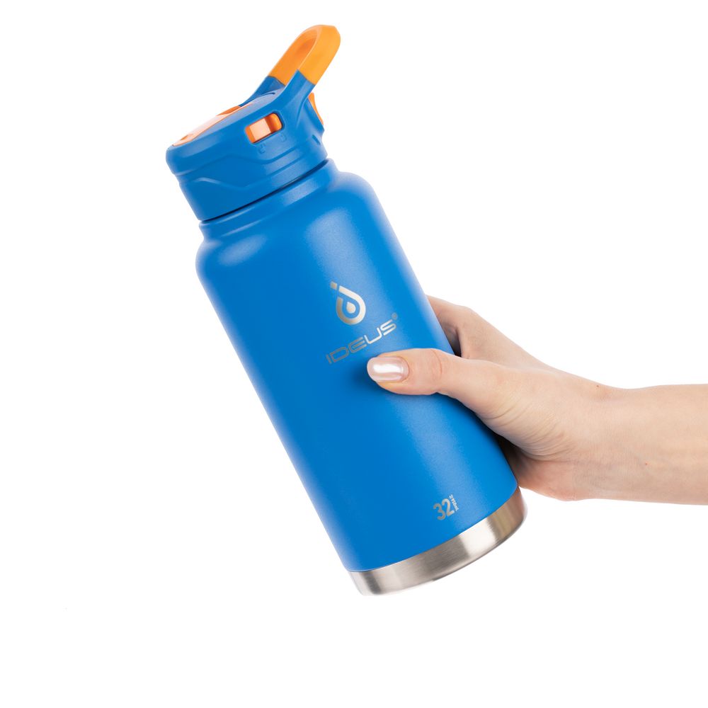 Термобутылка Fujisan XL 2.0, синяя-12