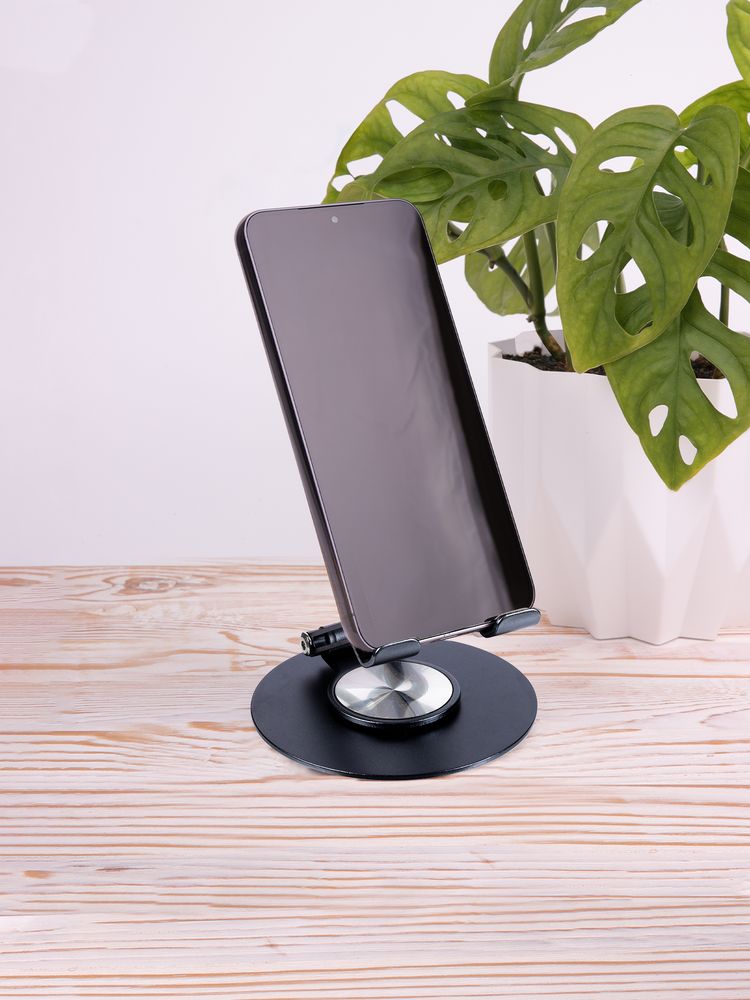 Подставка для смартфона Smartic, черный металлик-9