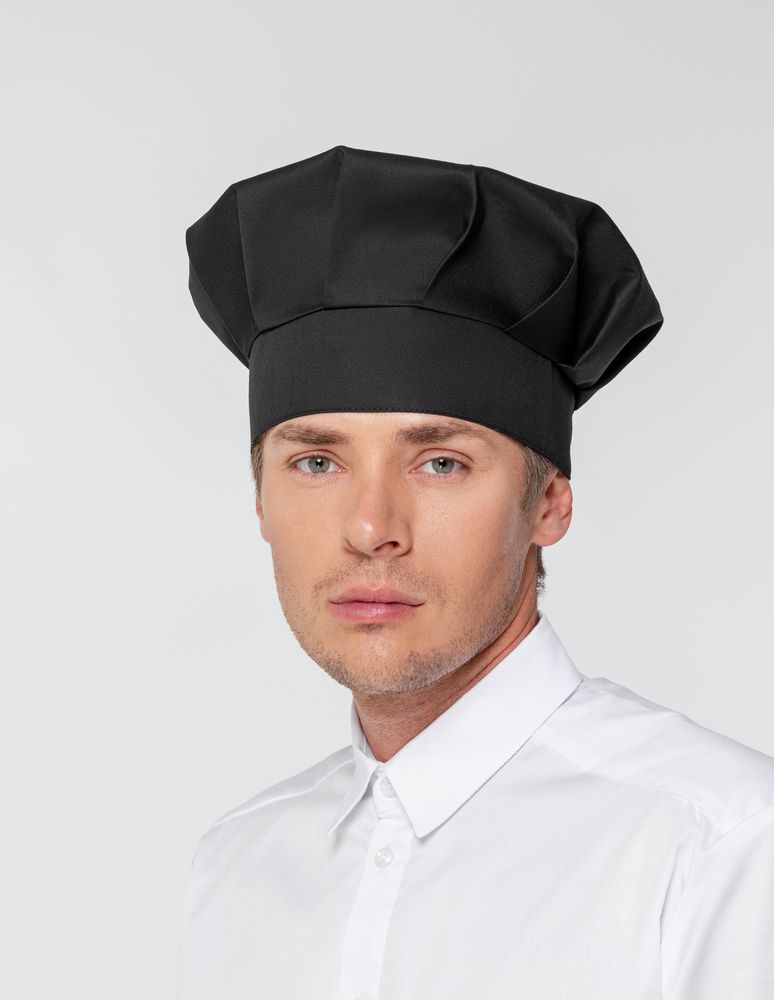 Колпак поварской Cookery, черный-4