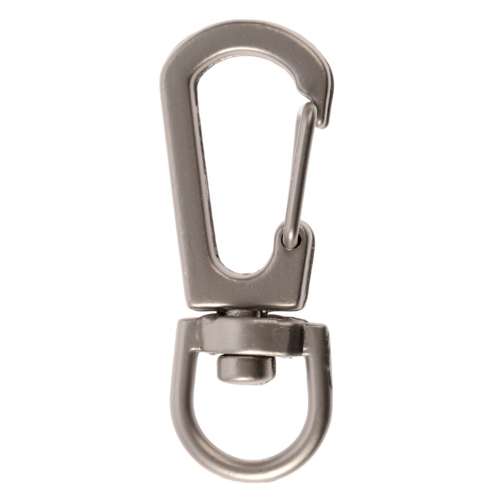 Застежка-карабин Snap Hook, S, серебристая-1