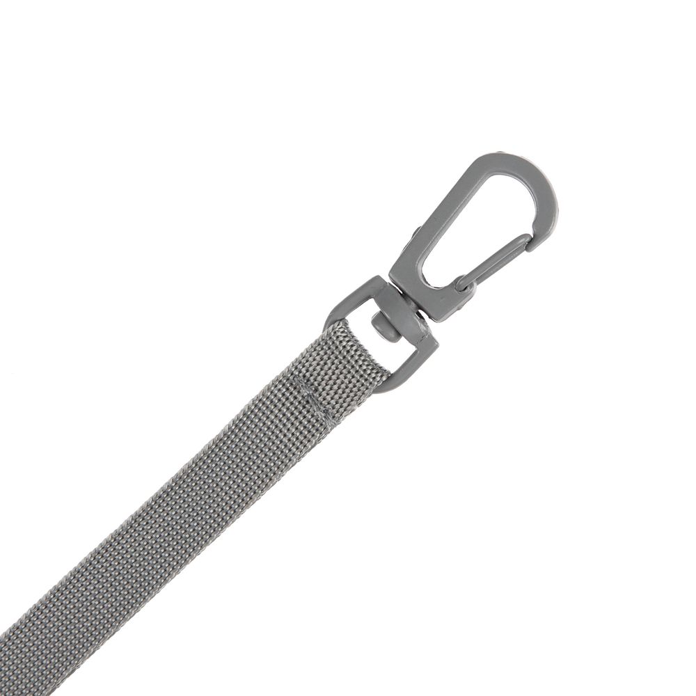 Застежка-карабин Snap Hook, S, серая-4