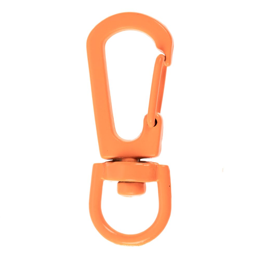 Застежка-карабин Snap Hook, S, оранжевый неон-1
