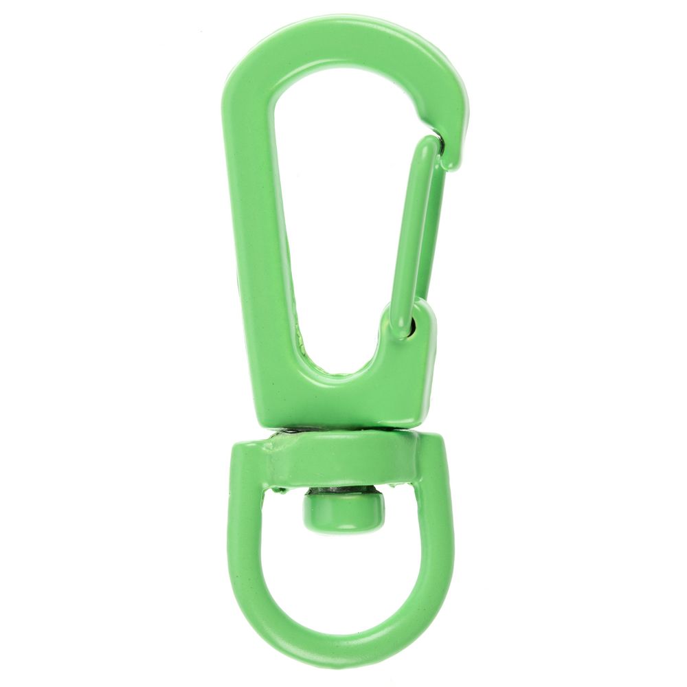 Застежка-карабин Snap Hook, S, зеленый неон-1