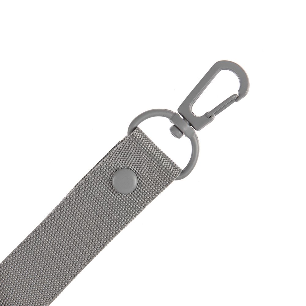 Застежка-карабин Snap Hook, M, серая-3