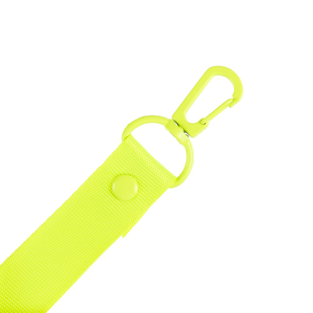Застежка-карабин Snap Hook, M, желтый неон-3