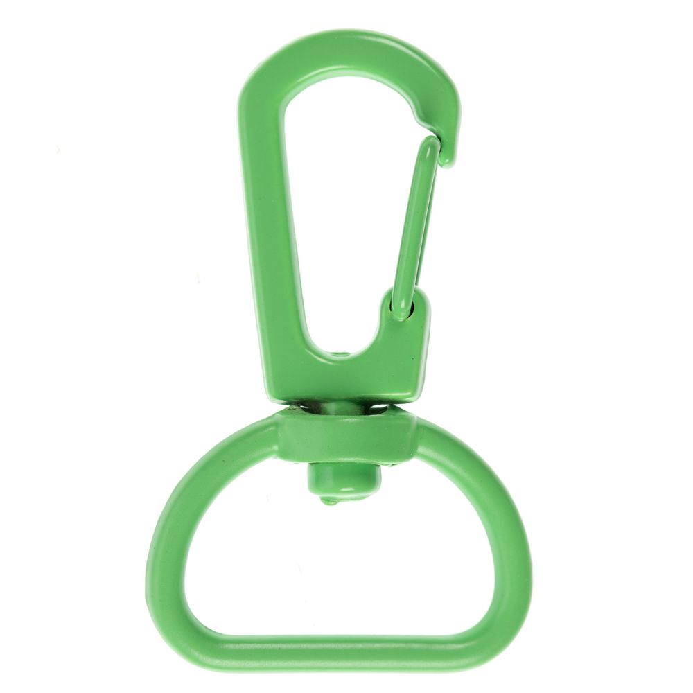 Застежка-карабин Snap Hook, M, зеленый неон-1