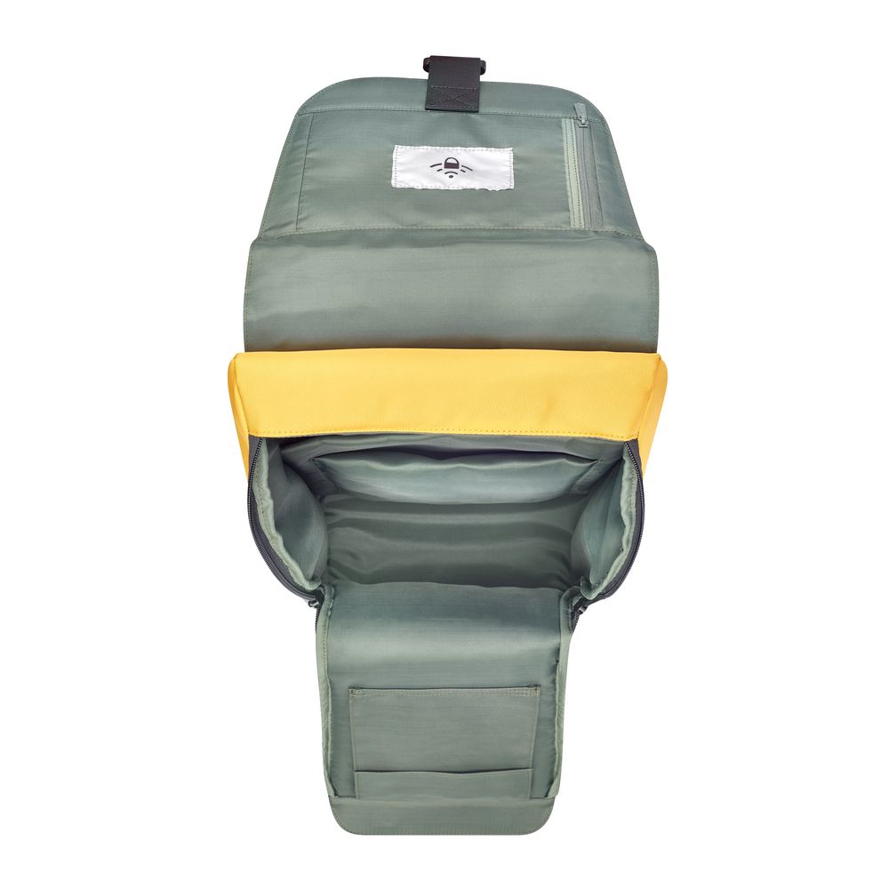 Рюкзак для ноутбука Securflap, желтый-10
