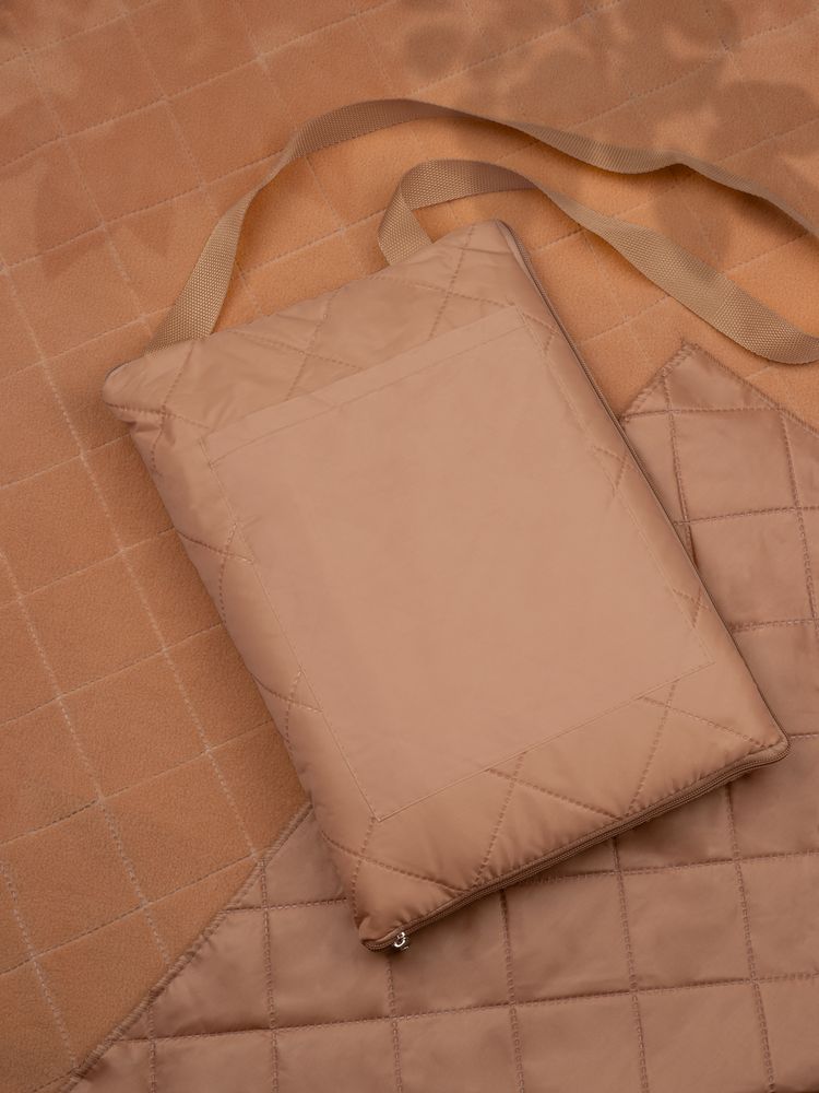 Плед для пикника Soft & Dry 2, бежевый-7