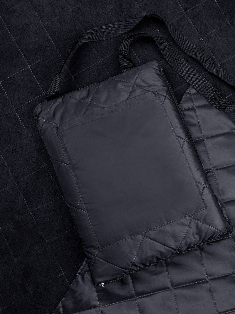 Плед для пикника Soft & Dry 2, черный-8