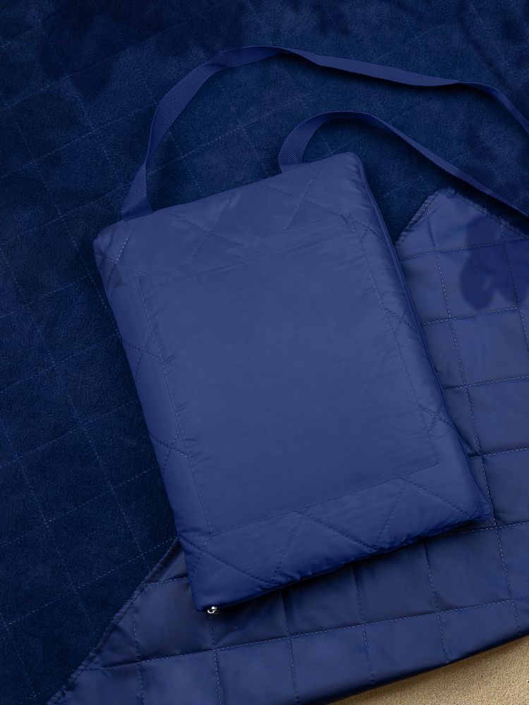 Плед для пикника Soft & Dry 2, синий-8