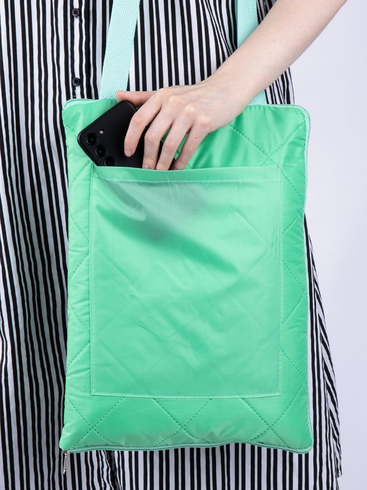 Плед для пикника Soft & Dry 2, светло-зеленый-6