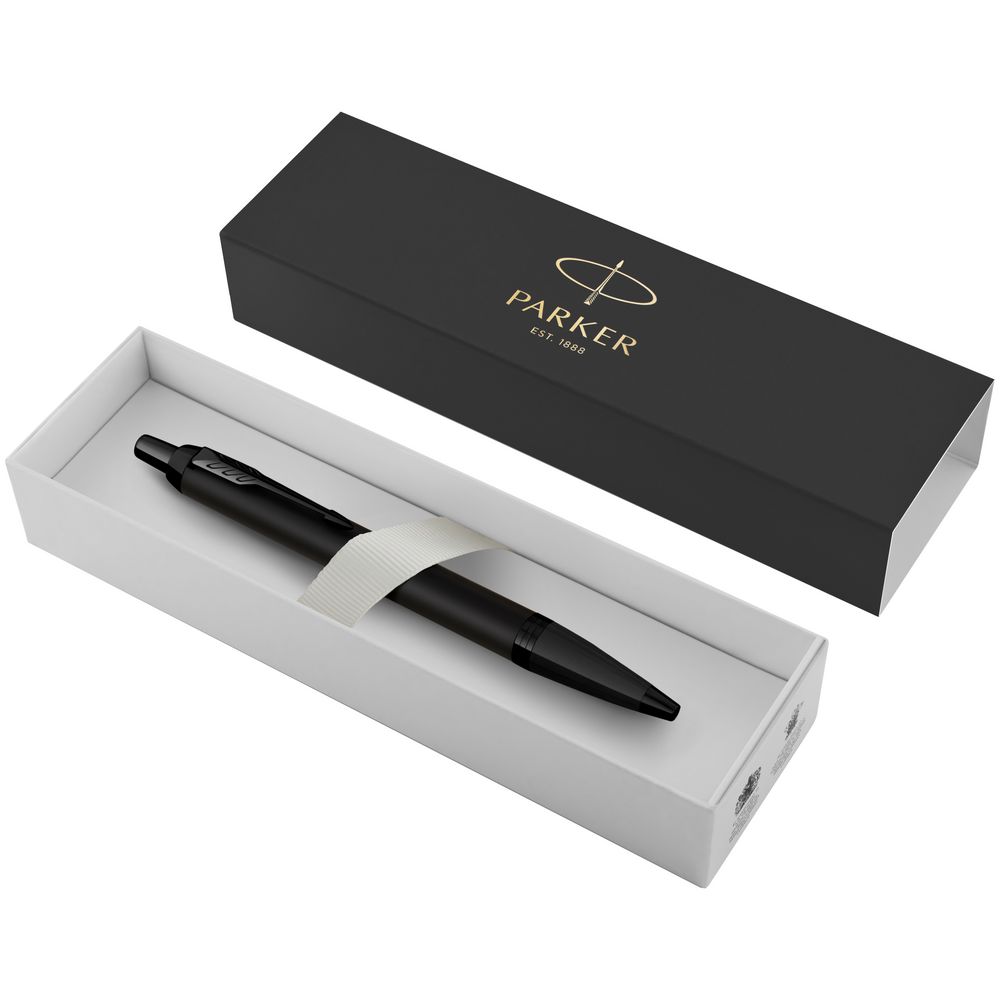 Ручка шариковая Parker IM Achromatic Black-4