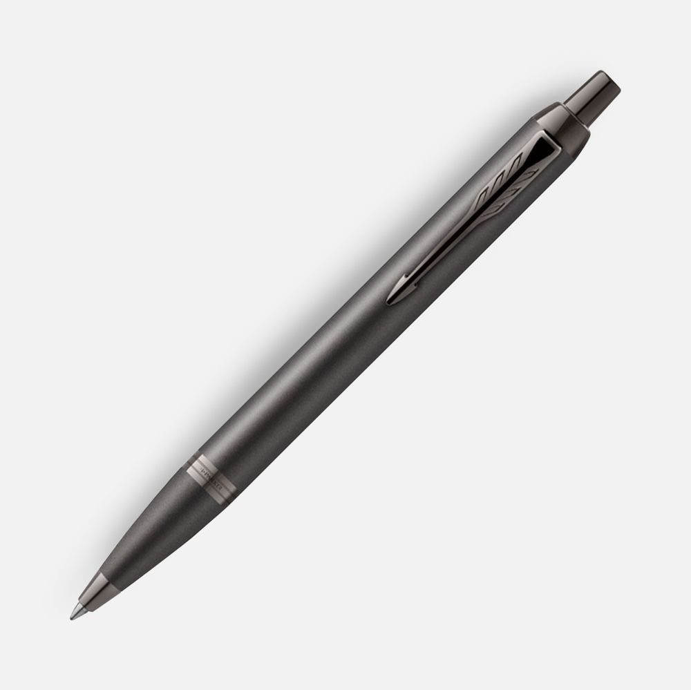 Ручка шариковая Parker IM Professionals Monochrome Titanium, темно-серая-1