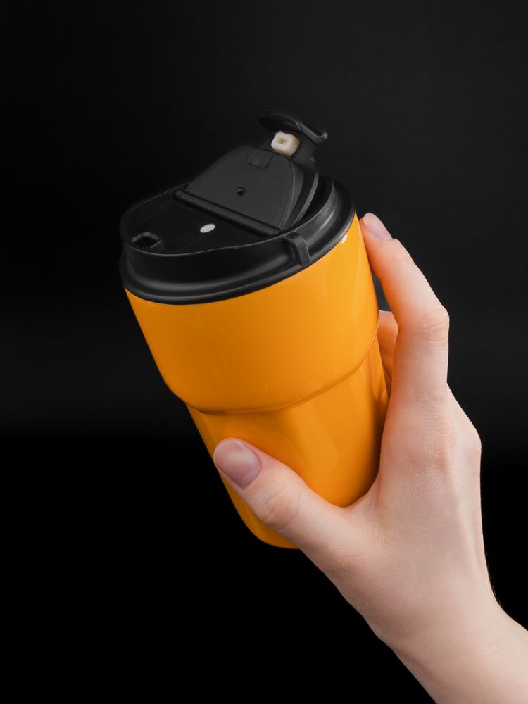 Термостакан Freshbrew, оранжевый-9