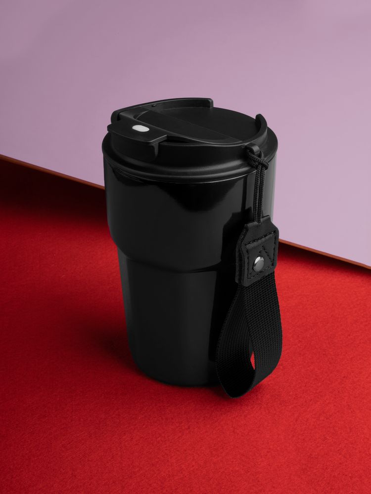 Термостакан Freshbrew, черный-7