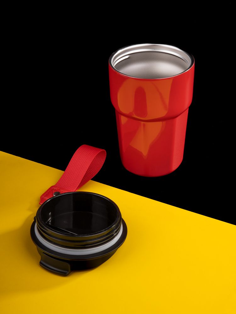 Термостакан Freshbrew, красный-8