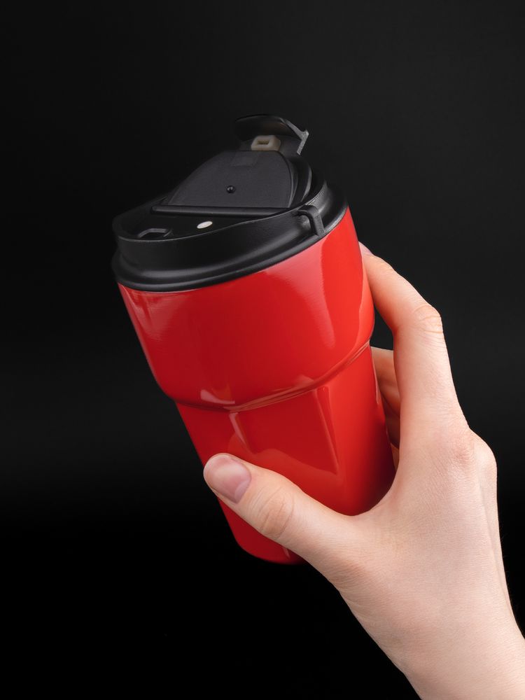 Термостакан Freshbrew, красный-9