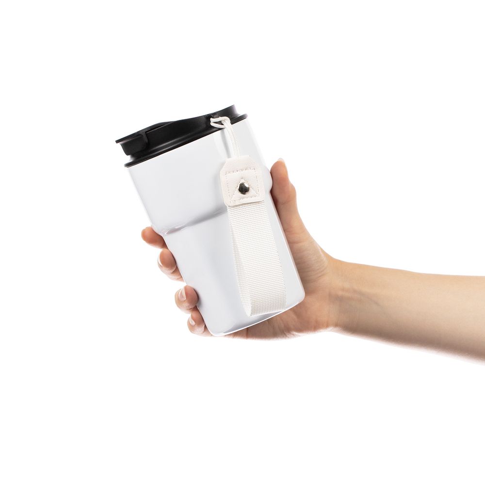 Термостакан Freshbrew, белый-5