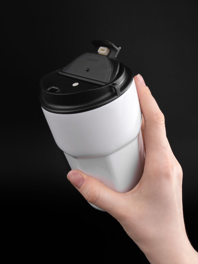 Термостакан Freshbrew, белый-9