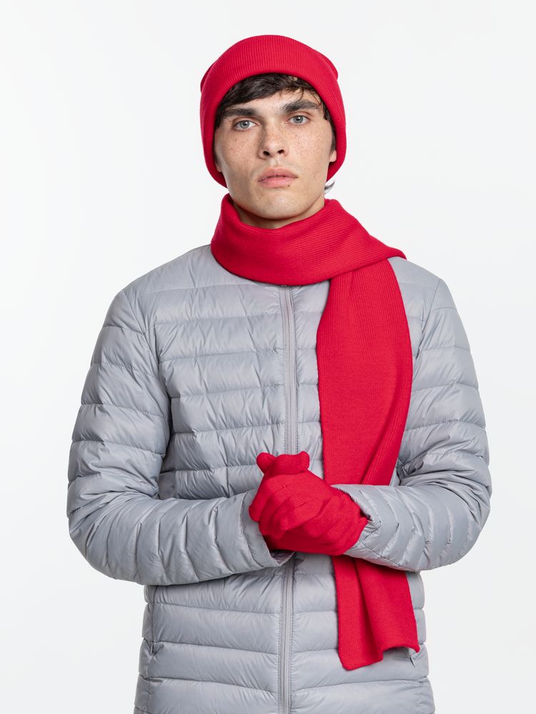Перчатки Urban Flow, красные, размер S/M-6
