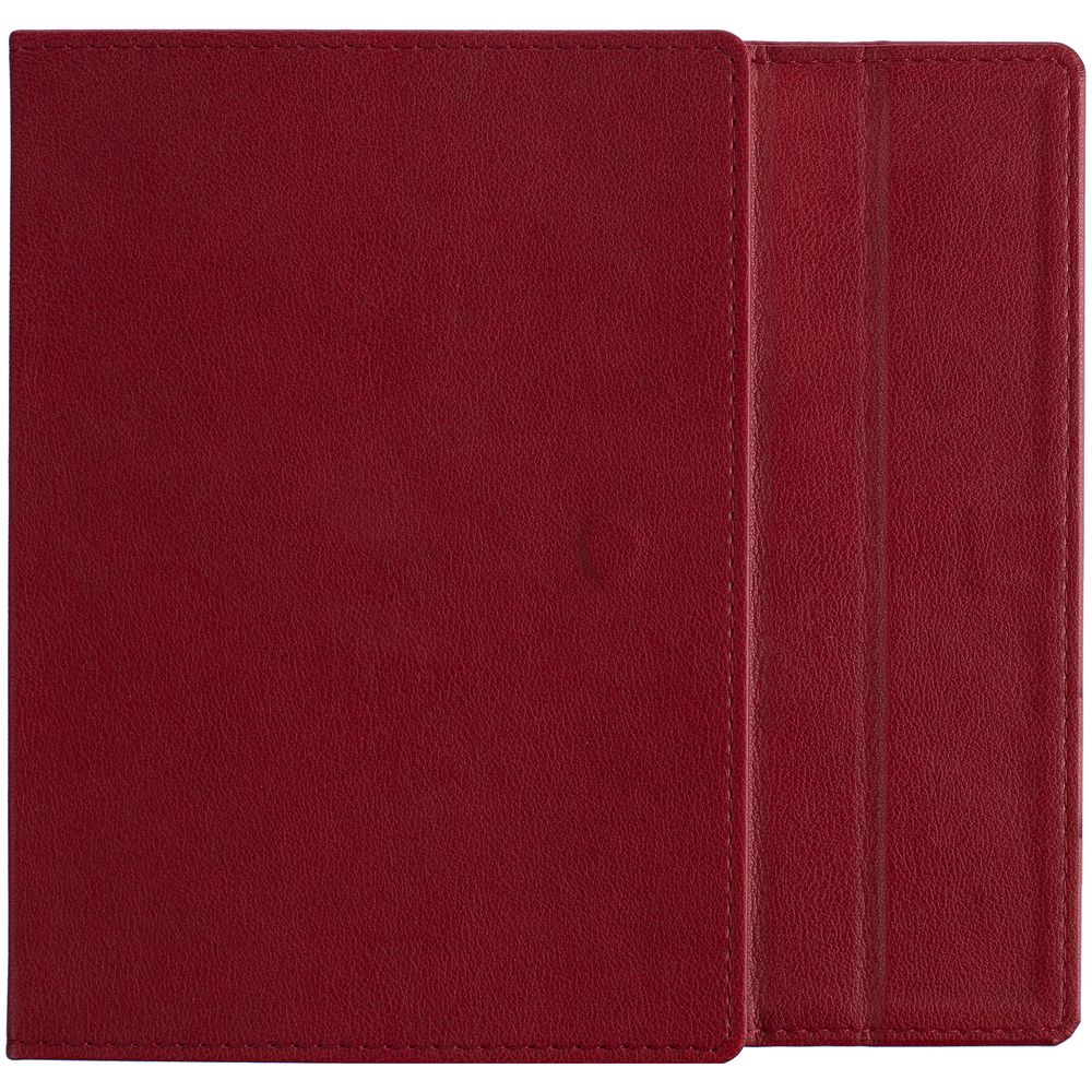Ежедневник Flap на заказ, недатированный, красный-5