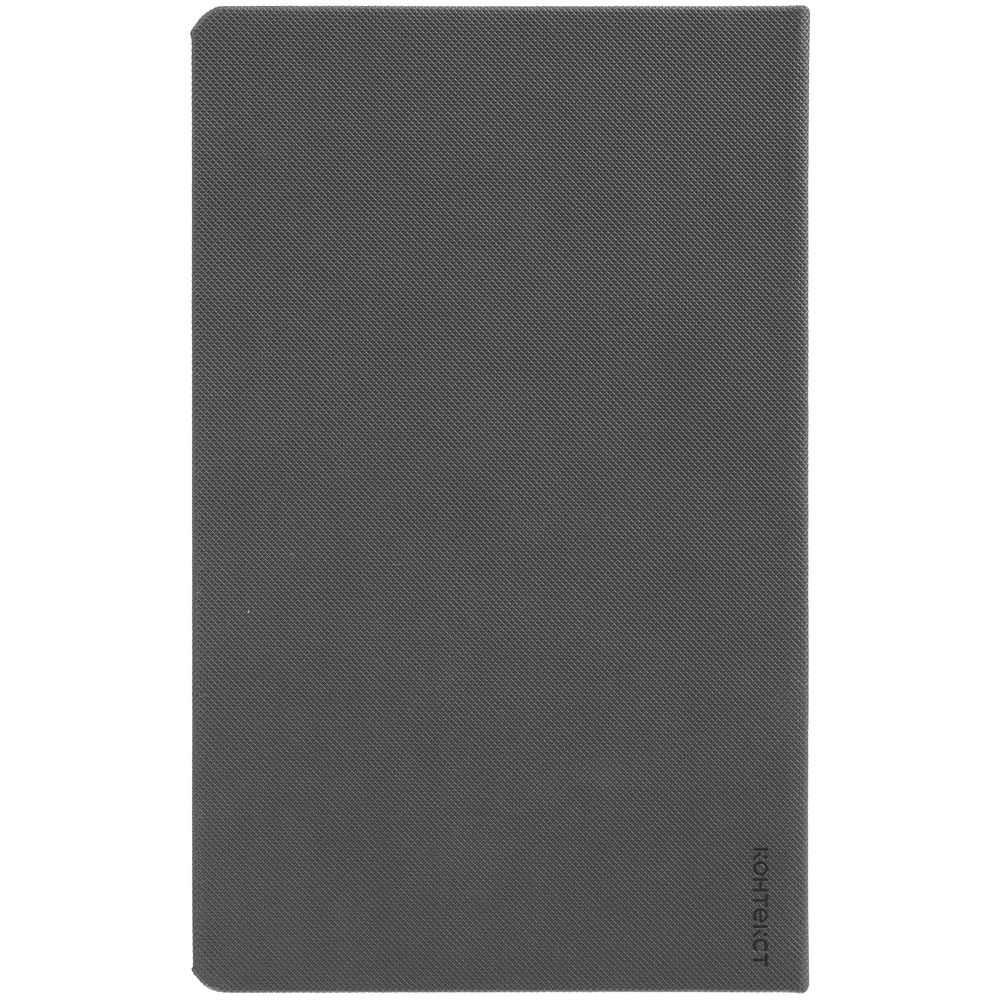 Ежедневник Grade, недатированный, серый-4