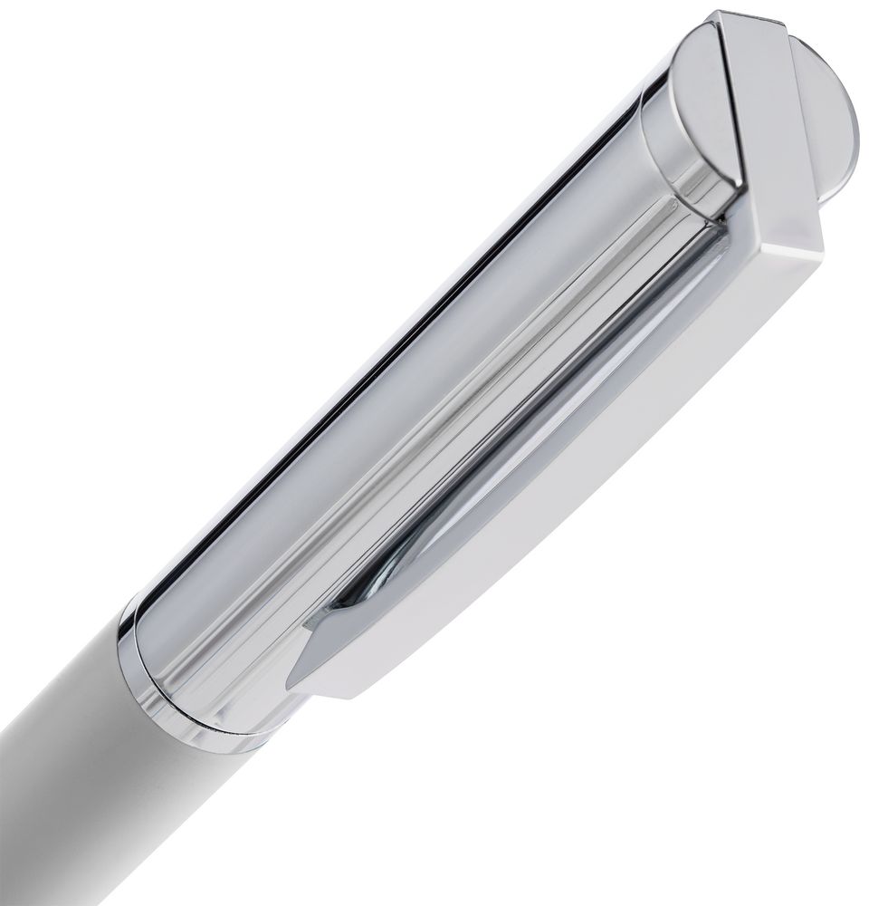 Ручка шариковая Eyeshot Soft Touch, серая-4