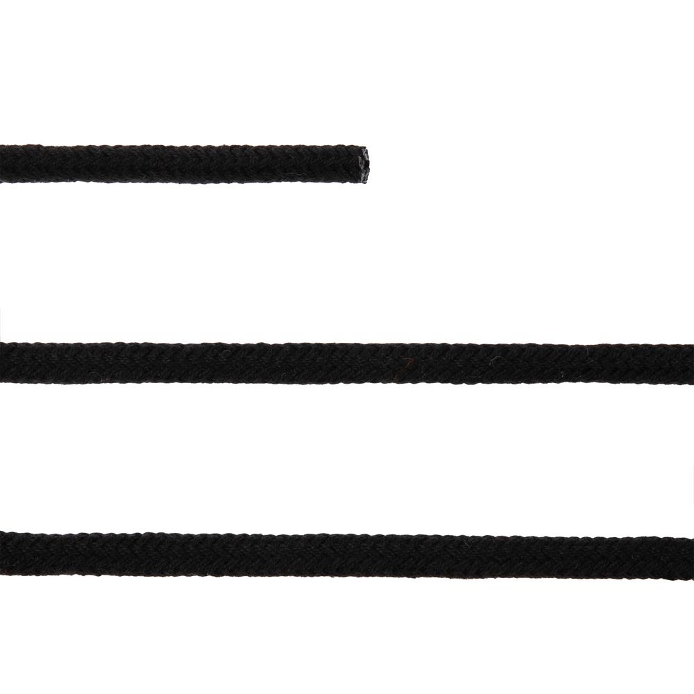 Круглый шнур Lasso M, черный, 100 см-2