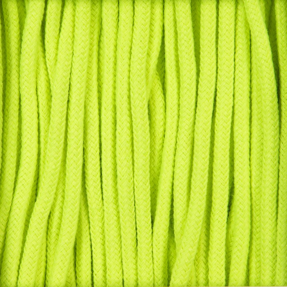 Круглый шнур Lasso L, желтый неон, 110 см-1