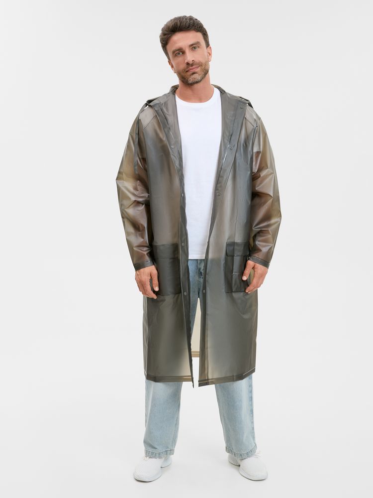 Дождевик RainDrop, серый, размер XS/S-10