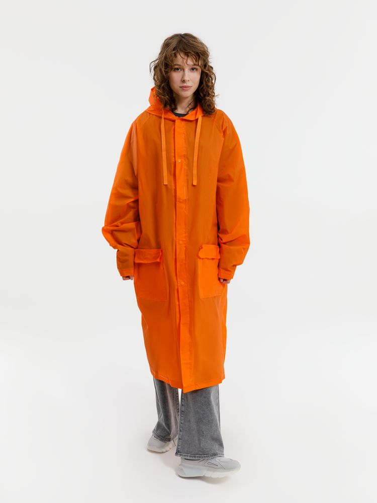 Дождевик RainDrop, оранжевый, размер XS/S-15