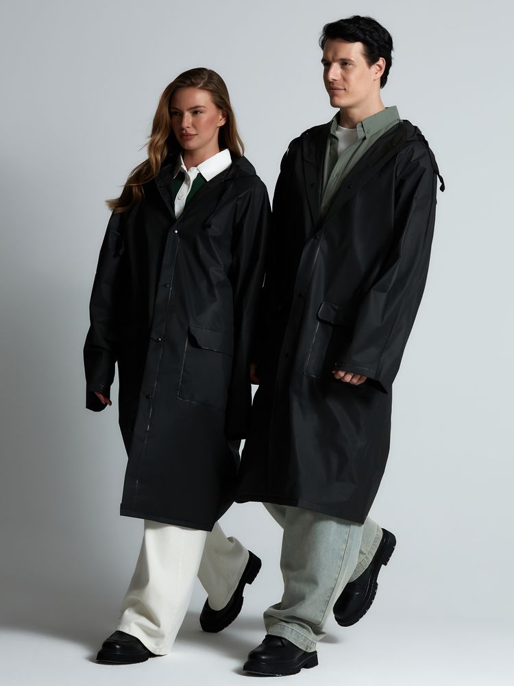 Дождевик RainDrop, черный, размер XS/S-16