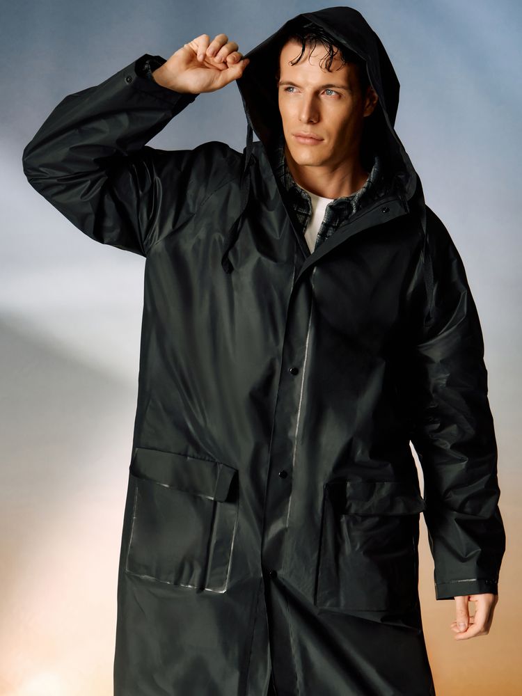 Дождевик RainDrop, черный, размер XS/S-17