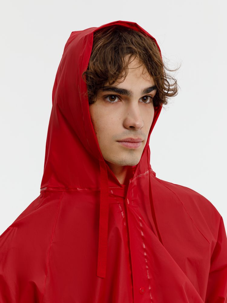 Дождевик RainDrop, красный, размер XS/S-10