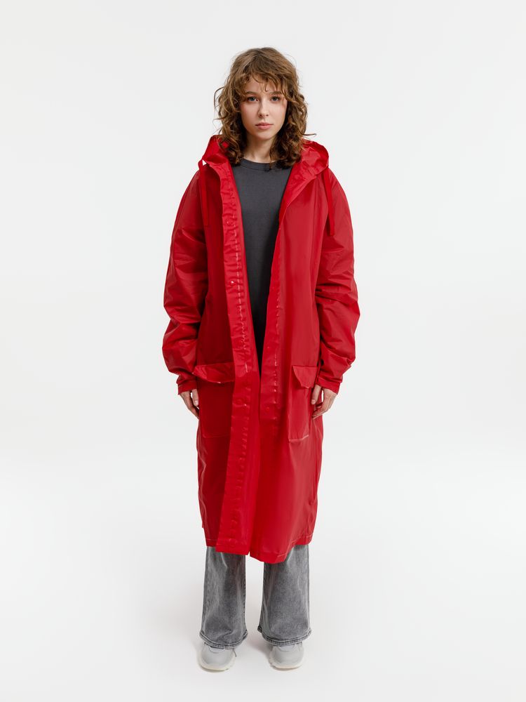 Дождевик RainDrop, красный, размер XS/S-14