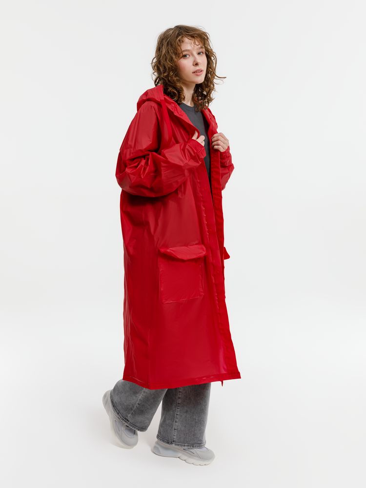 Дождевик RainDrop, красный, размер XS/S-17