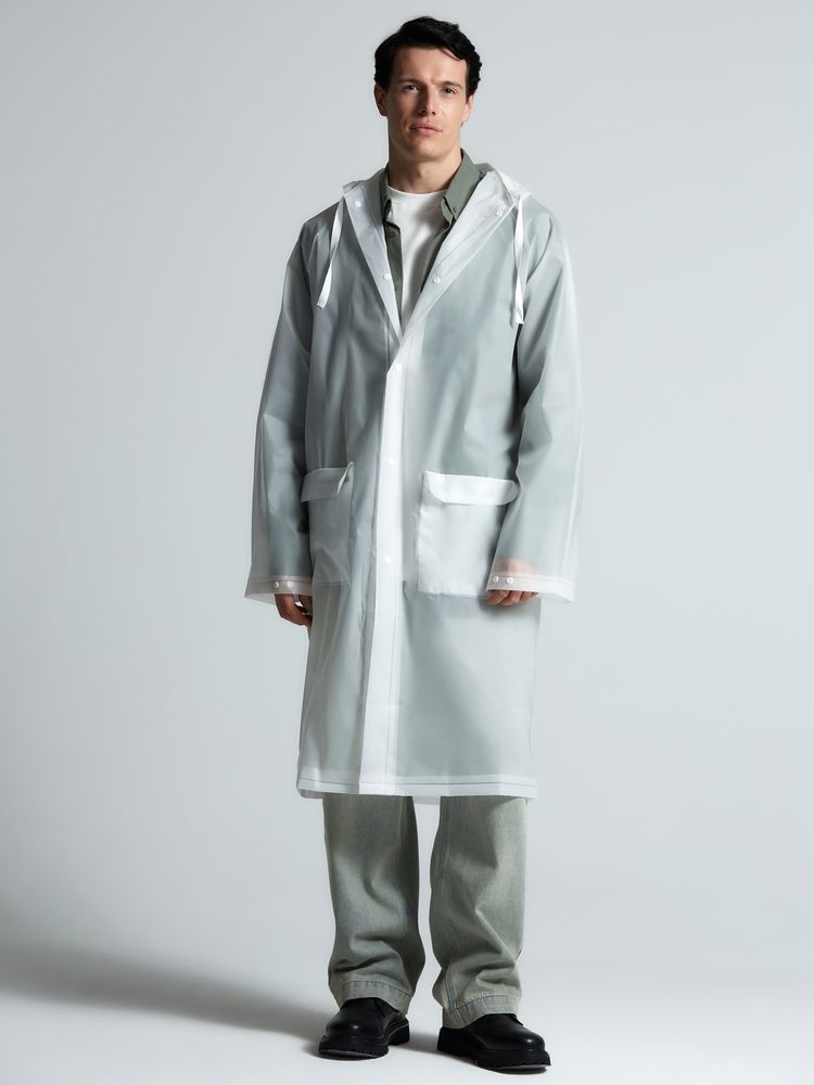 Дождевик RainDrop, белый, размер XS/S-10