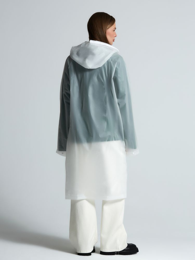 Дождевик RainDrop, белый, размер XS/S-16