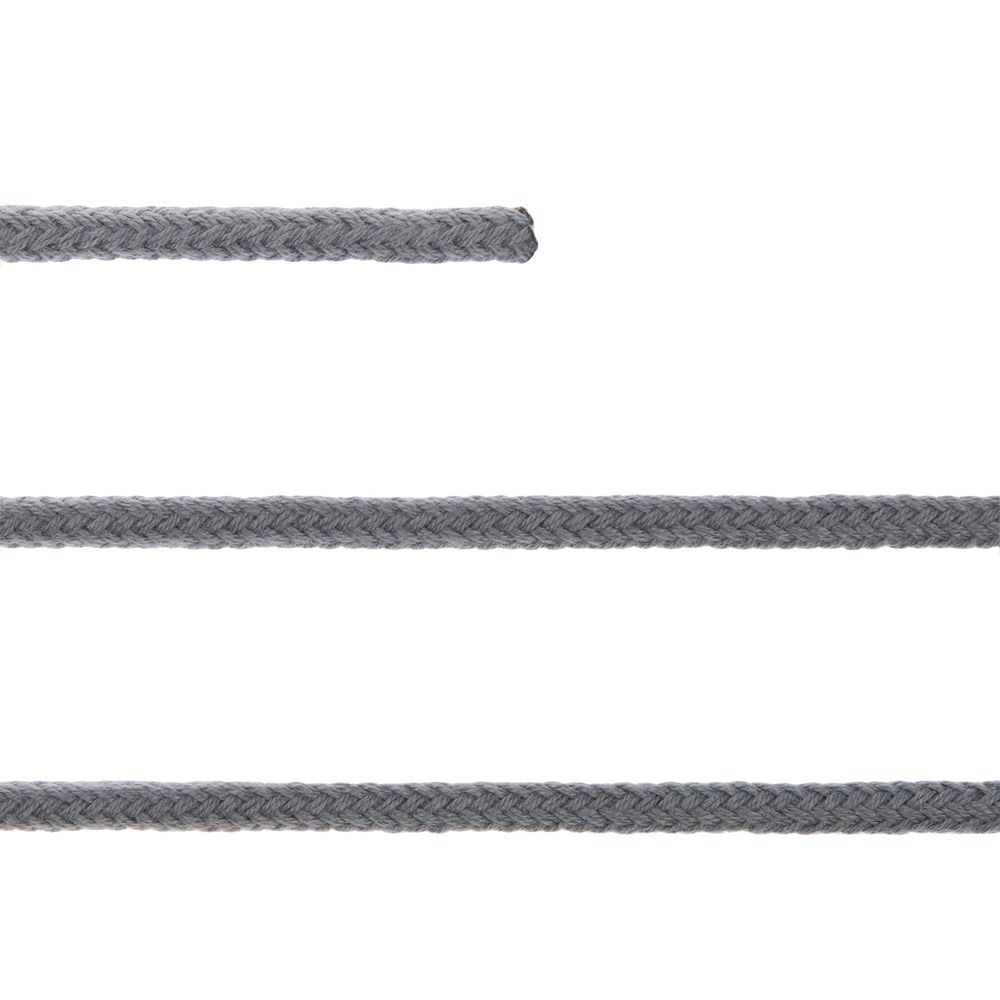 Круглый шнур Lasso XL, серый, 160 см-2