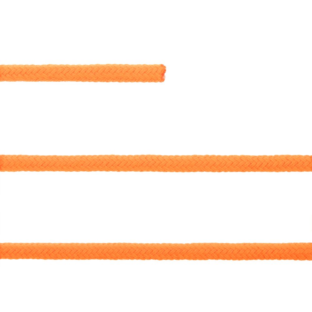 Круглый шнур Lasso XL, оранжевый неон, 160 см-2