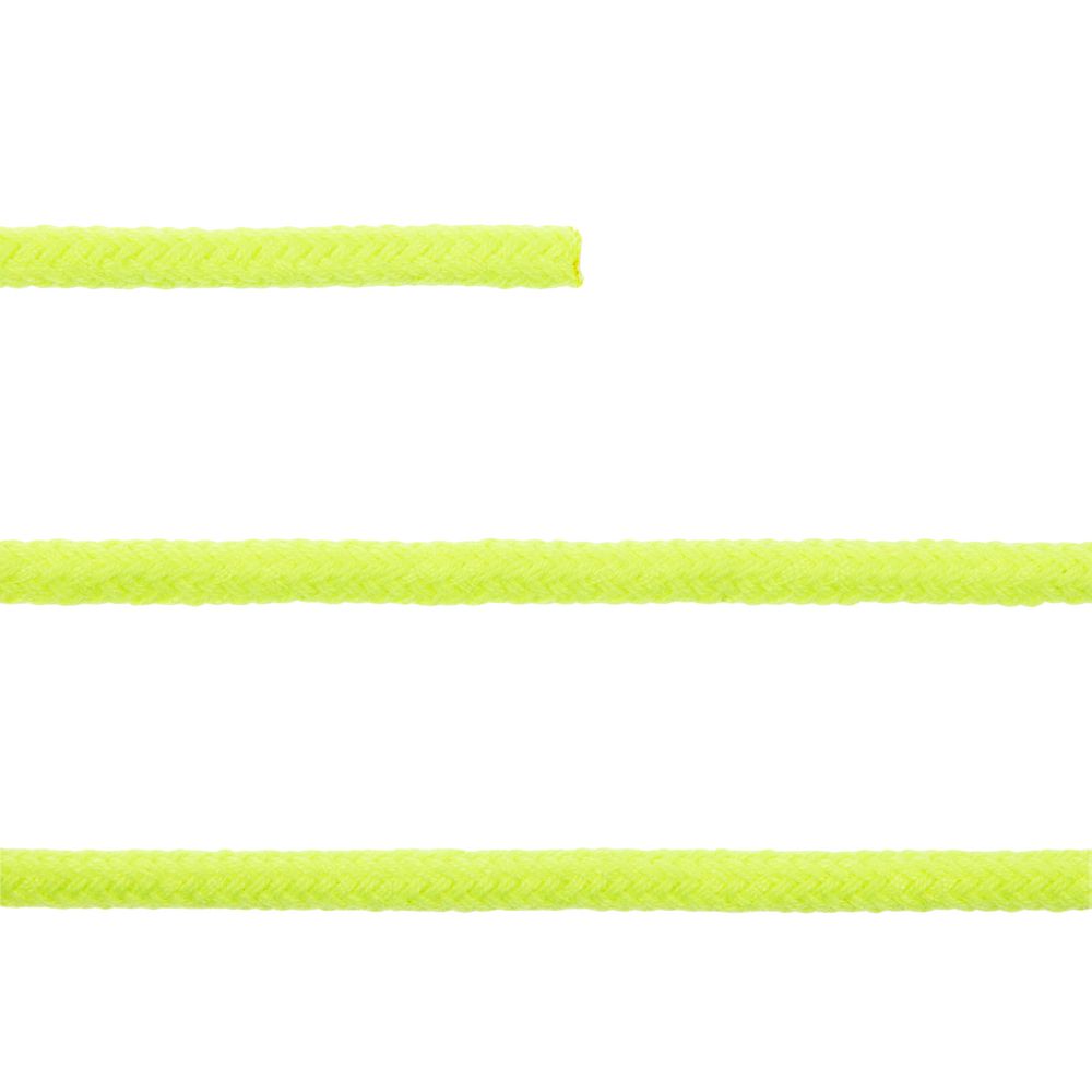 Круглый шнур Lasso XL, желтый неон, 160 см-2