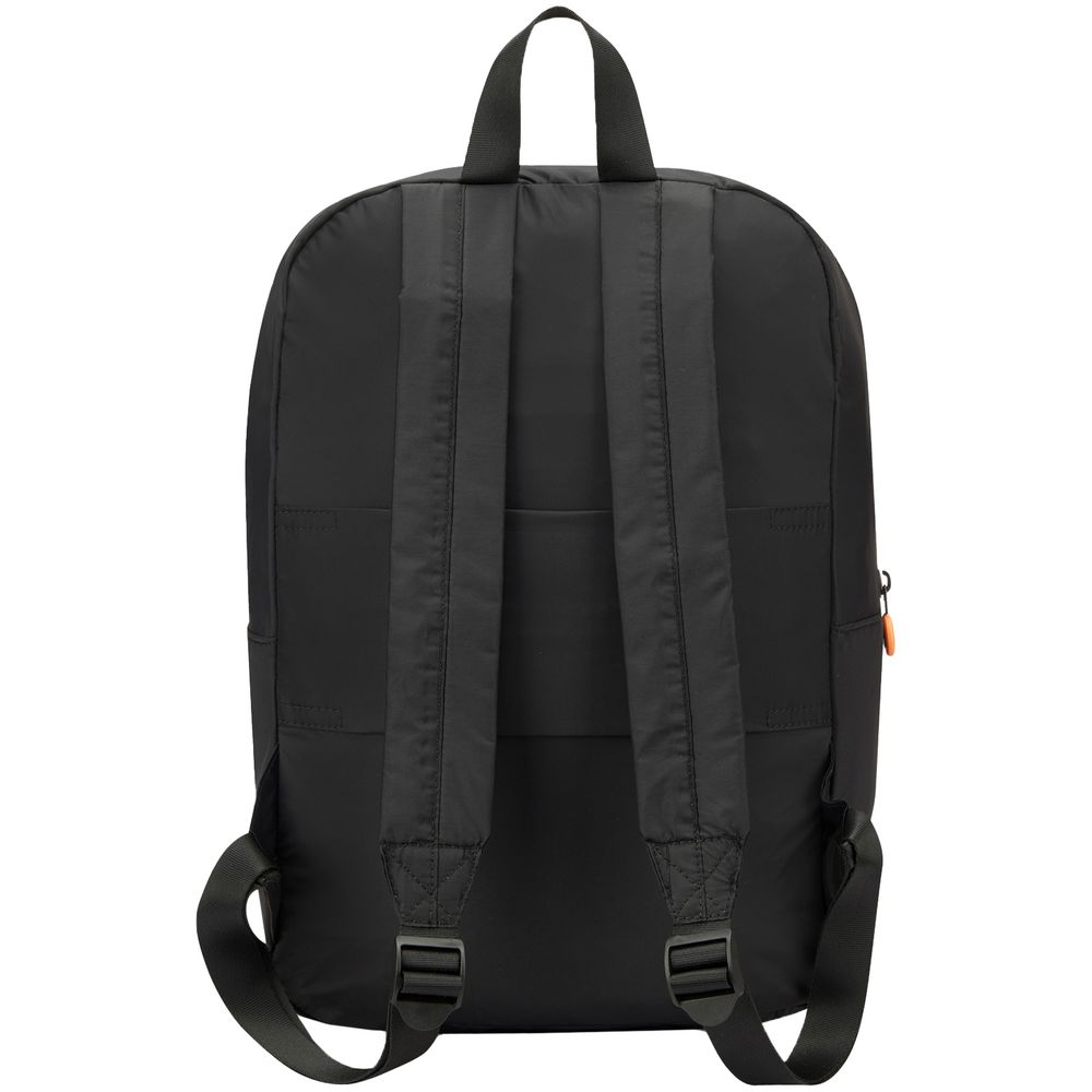 Складной рюкзак Compact Neon, черный с зеленым-4