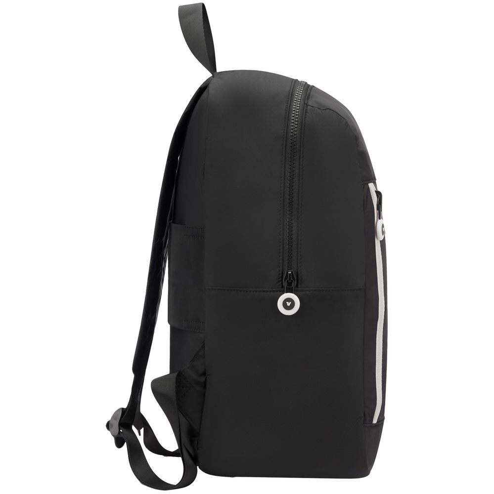 Складной рюкзак Compact Neon, черный с белым-3