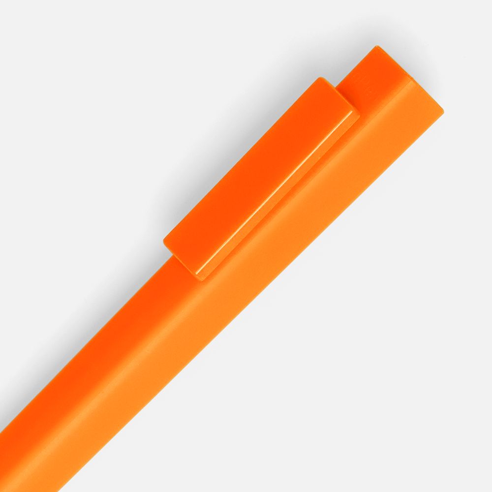 Ручка шариковая Swiper SQ Soft Touch, оранжевая-3