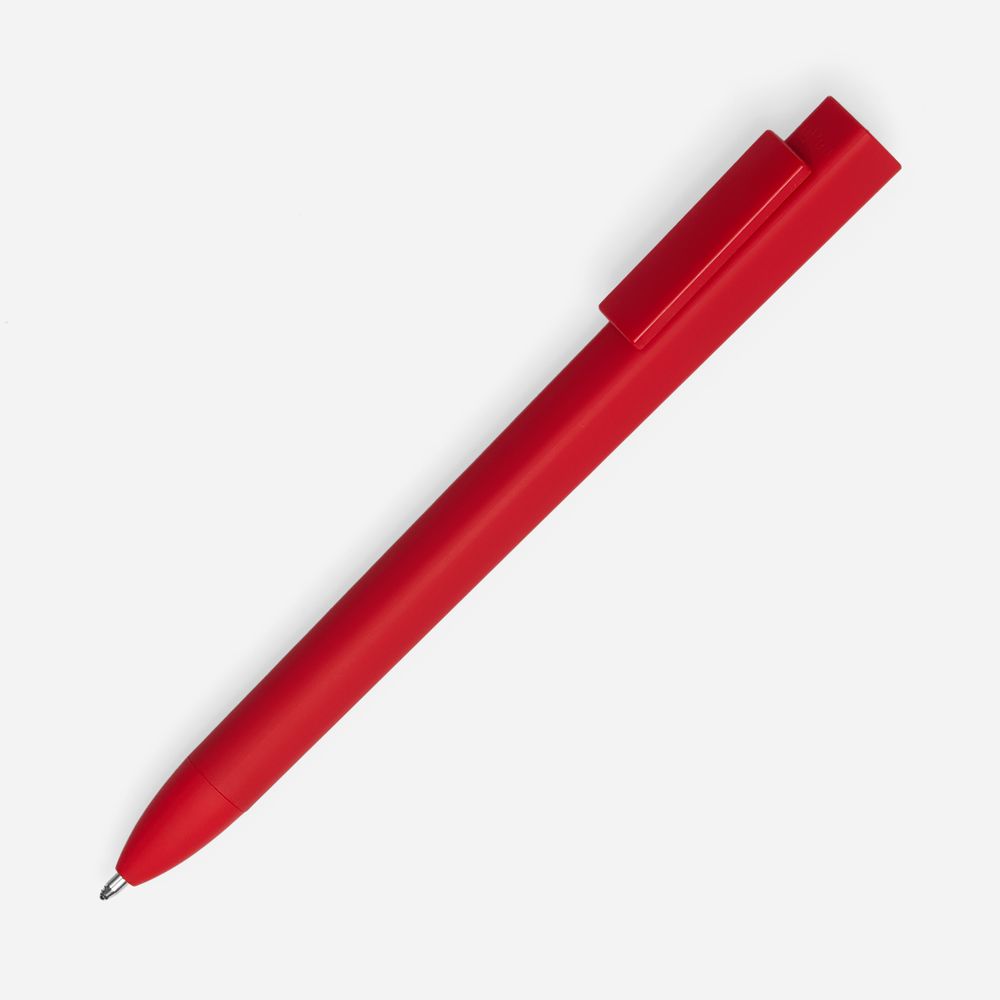 Ручка шариковая Swiper SQ Soft Touch, красная-1