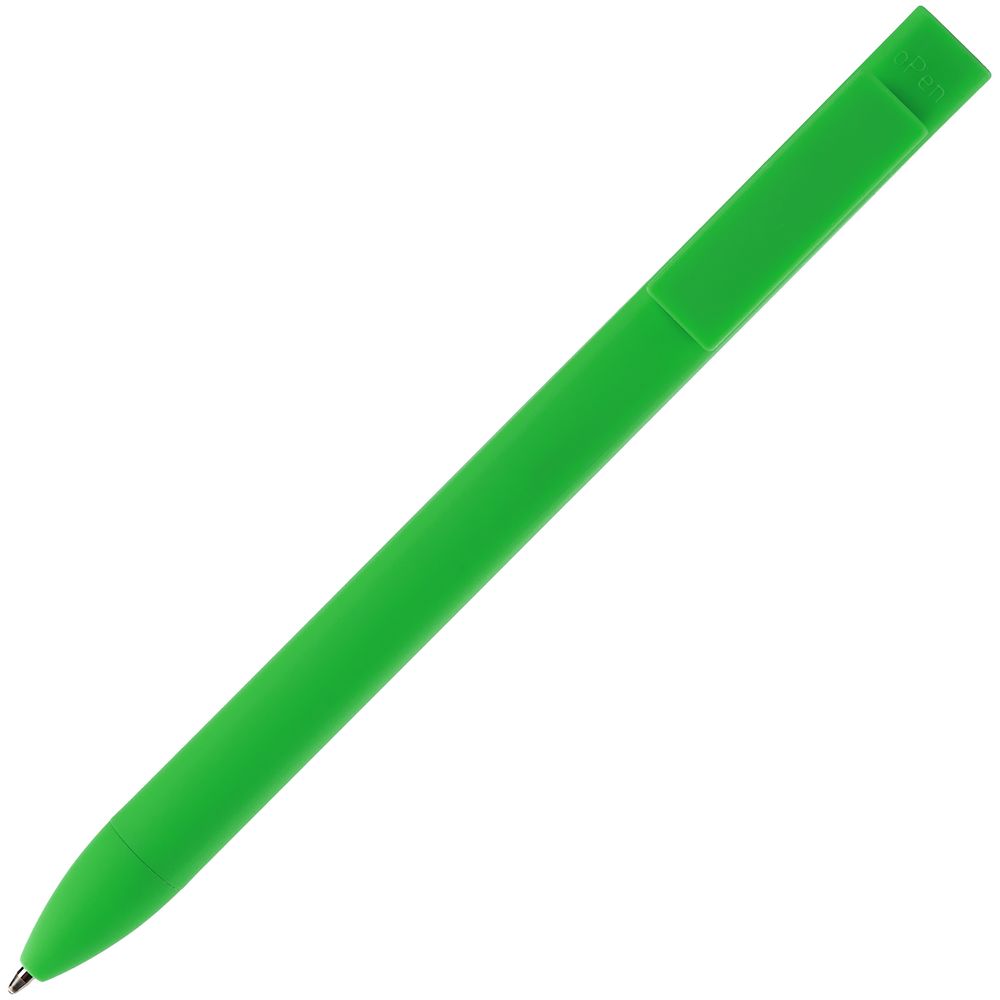 Ручка шариковая Swiper SQ Soft Touch, зеленая-2