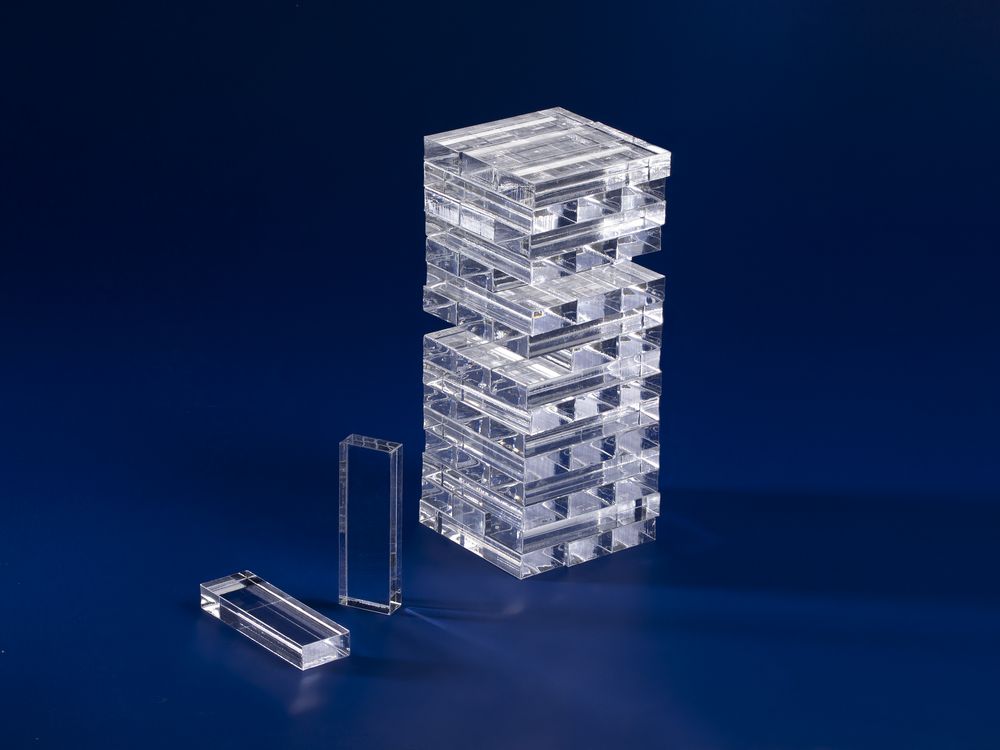 Игра Acrylic Tower, прозрачная-1