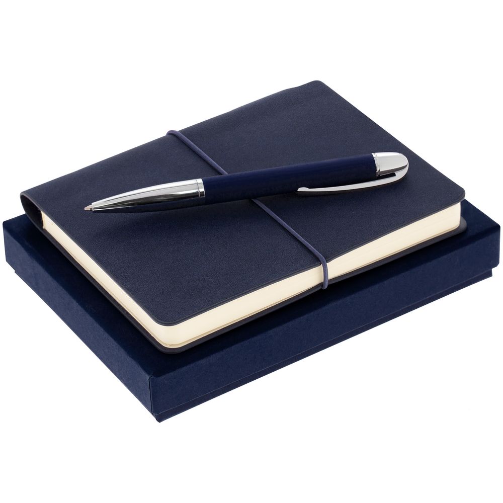 Набор Business Diary Mini, синий-1